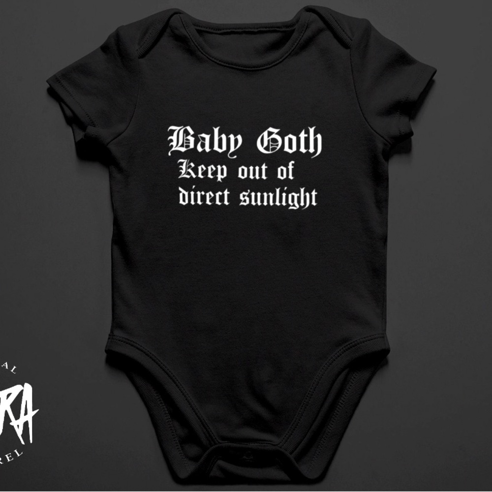 Baby Goth Onesie